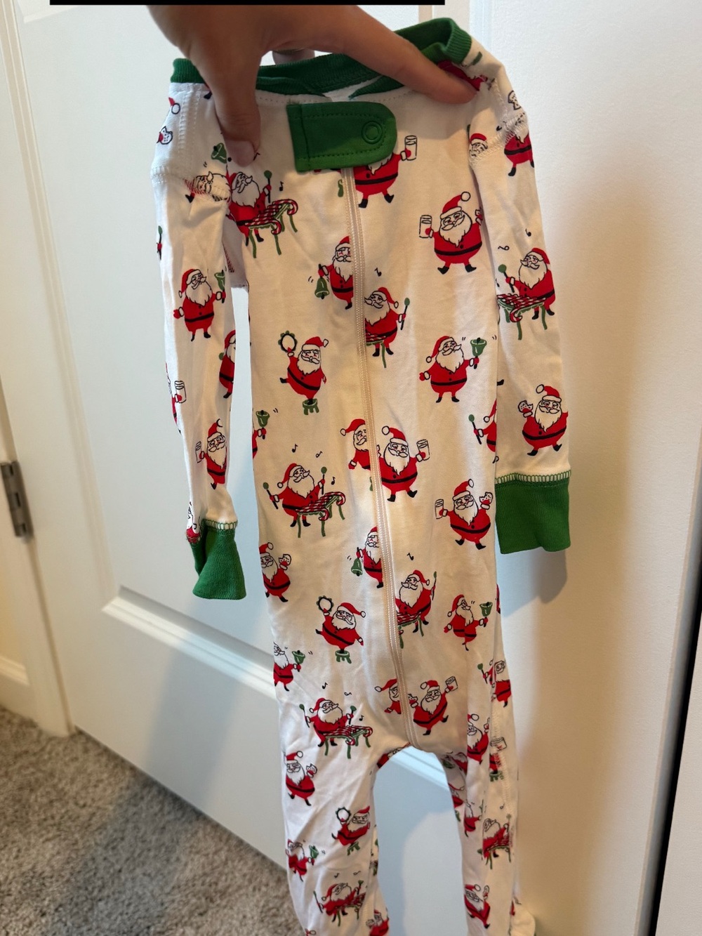 TBBC Santa onesie